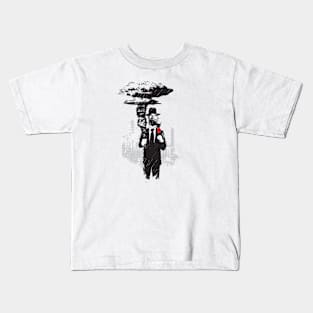 pouring rain Kids T-Shirt